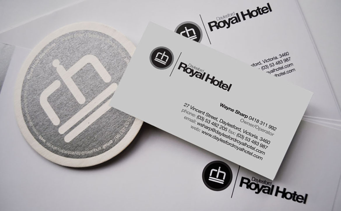 Daylesford Royal Hotel Stationery